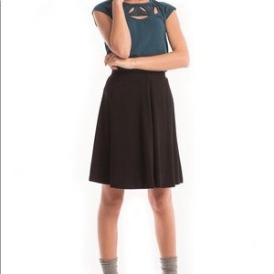 COPY - Synergy organic cotton black skirt